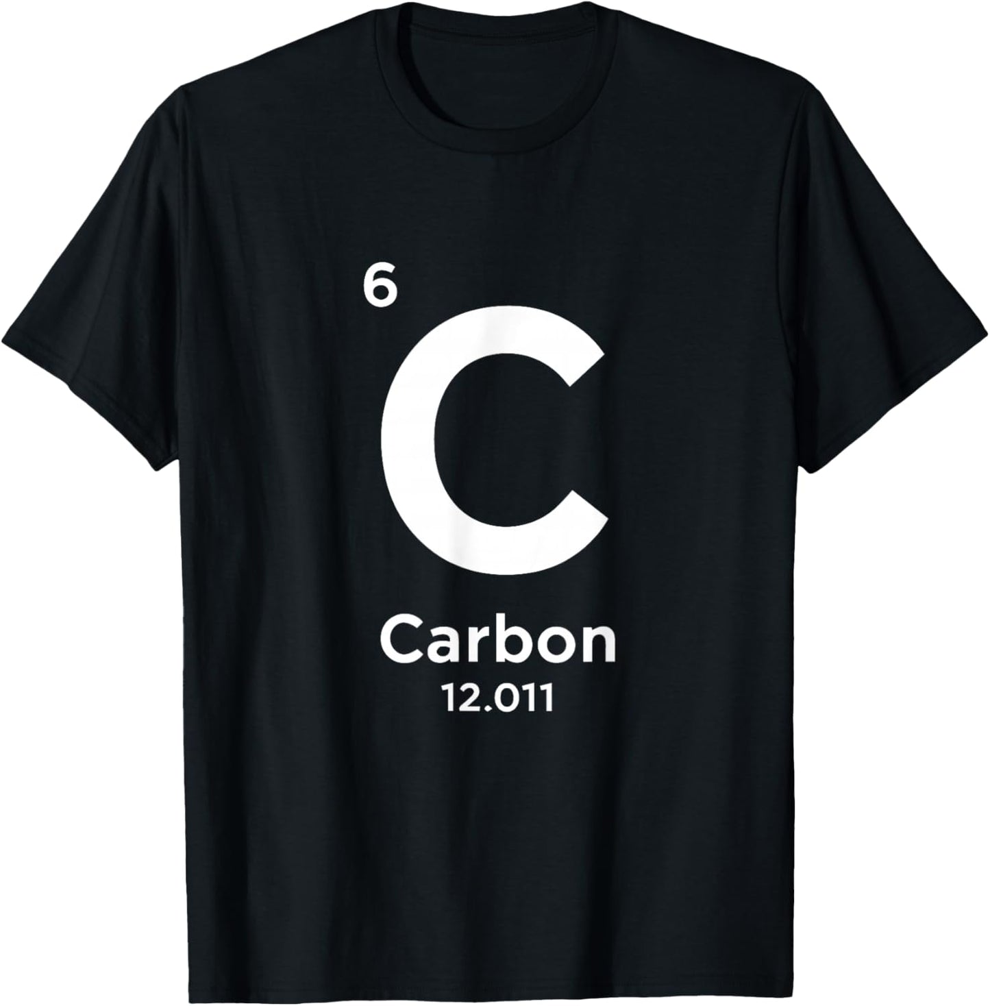 Periodic Table of Elements Carbon Element T-Shirt - T-Shirt | Black