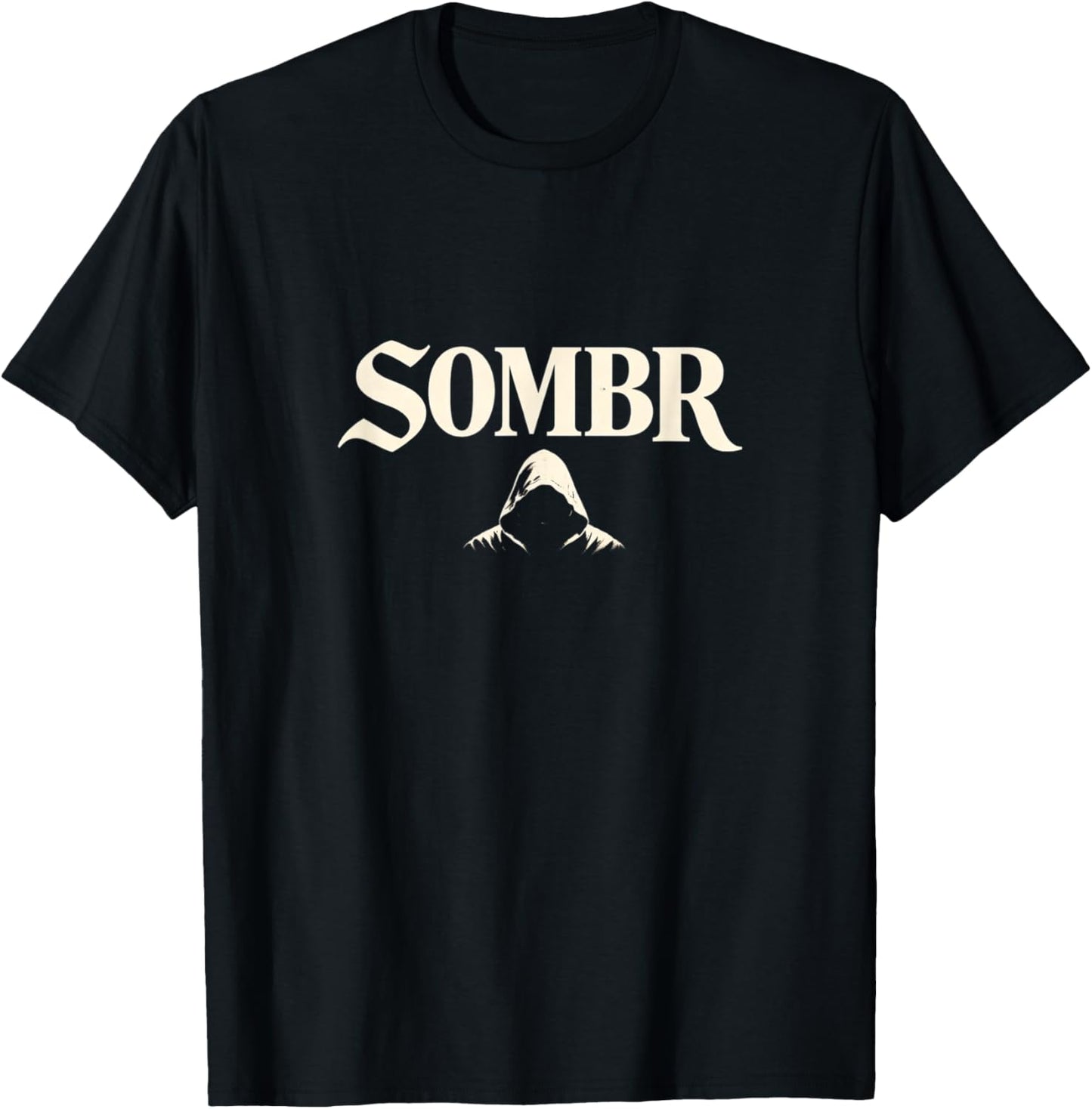 Vintage Retro 90s Sombr T-Shirt - T-Shirt | Black