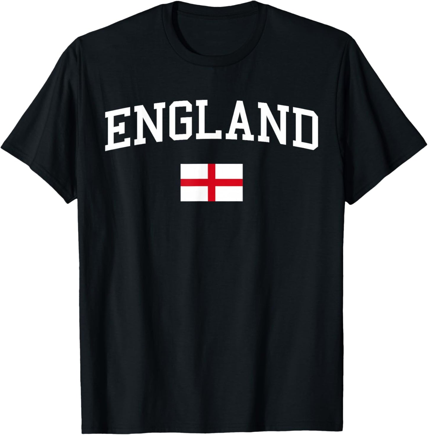 English Flag Men Women Kids England T-Shirt - T-Shirt | Black