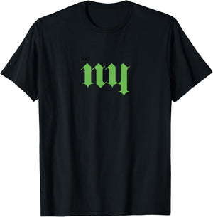 XC New York Gothic White T-Shirt - T-Shirt | Black