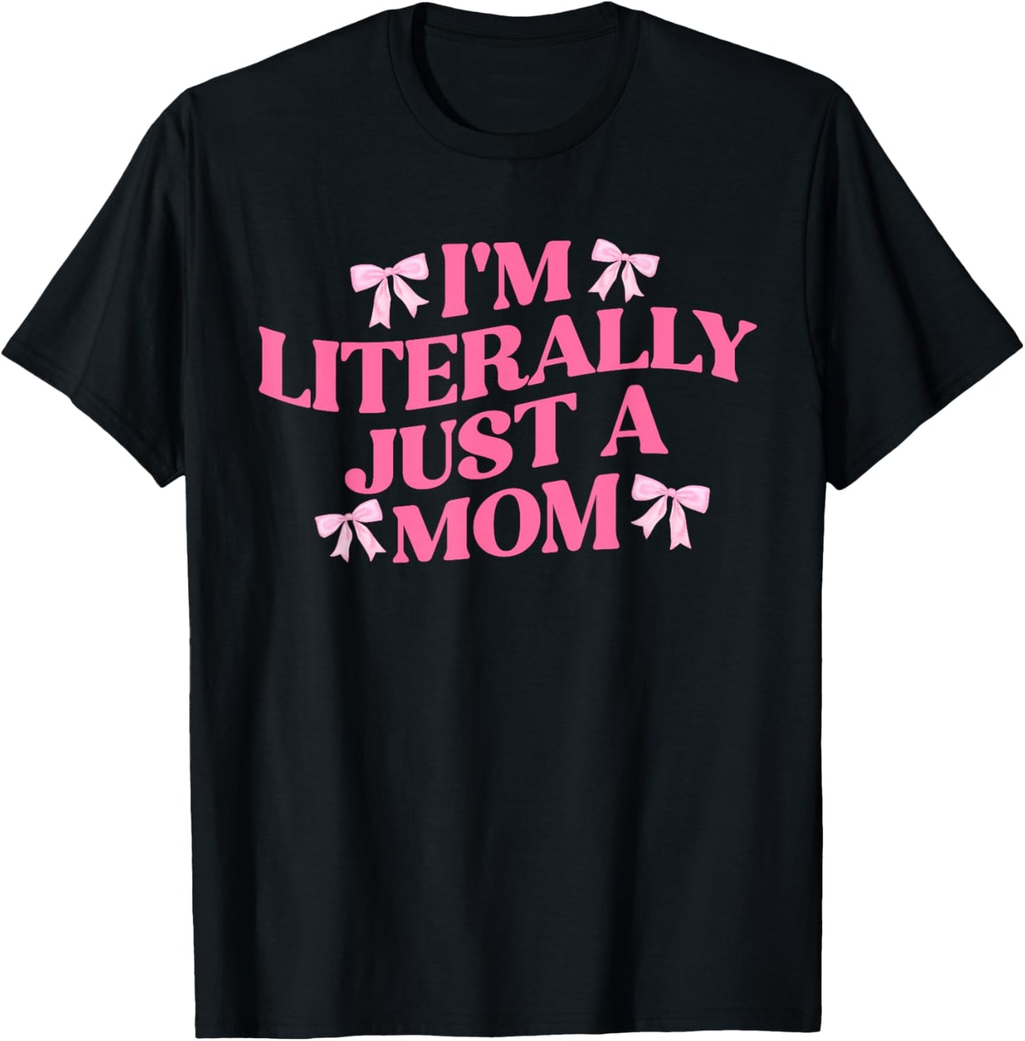 Just A Mom, Honest, Home T-Shirt - T-Shirt | Black