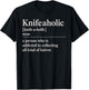 Funny Knife Collector Art Women Pocket Knife Lover T-Shirt - T-Shirt | Black