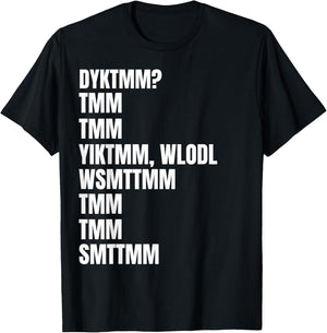 Dyktmm T-Shirt - T-Shirt | Black