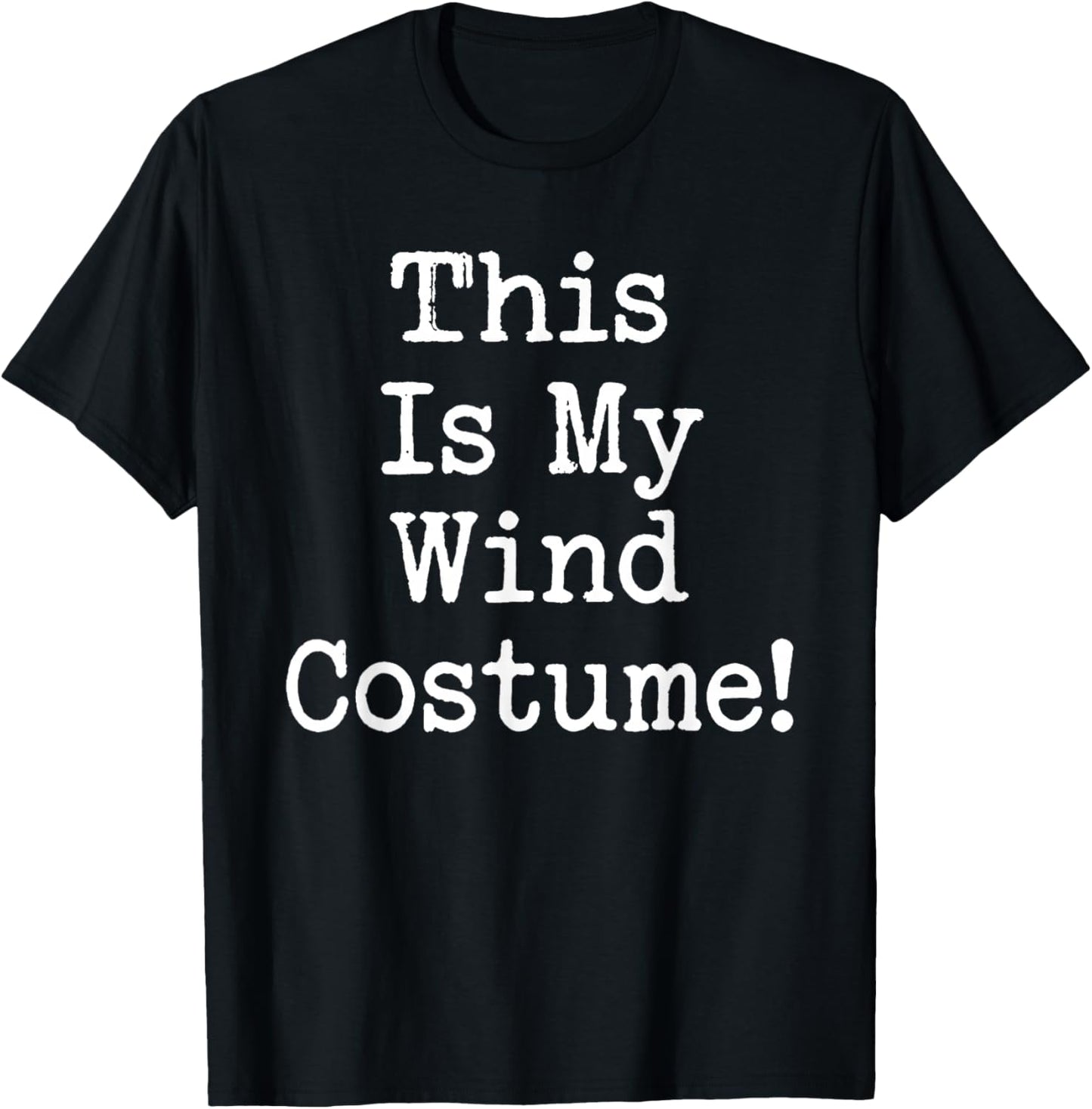 Funny Wind Costume T-Shirt - T-Shirt | Black
