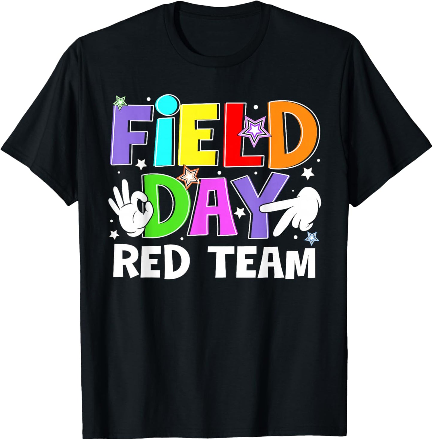 Field Day Red Team Let The Games Begin Six Seven Meme T-Shirt - T-Shirt | Black