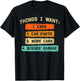 Things I Want Cars Car Parts Funny Car Guy Mechanic Men Boys T-Shirt - T-Shirt | Black