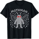 Mothman Cryptid Mythical Creature Folk Horror Women Men T-Shirt - T-Shirt | Black