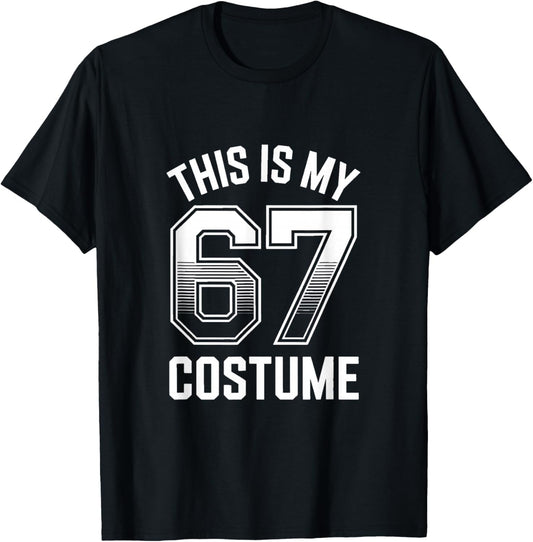 This is My Halloween 67 Costume Halloween T-Shirt - T-Shirt | Black
