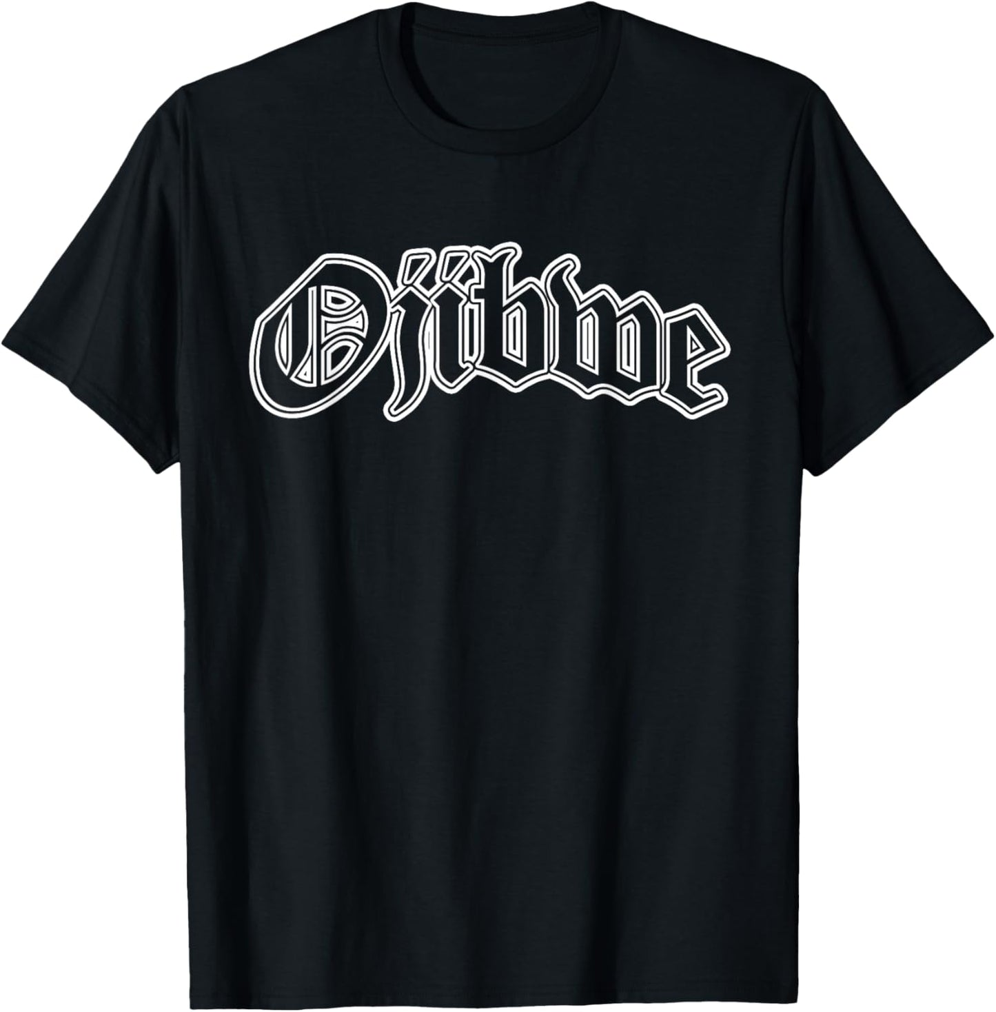 Ojibwe Native American Indian T-Shirt - T-Shirt | Black
