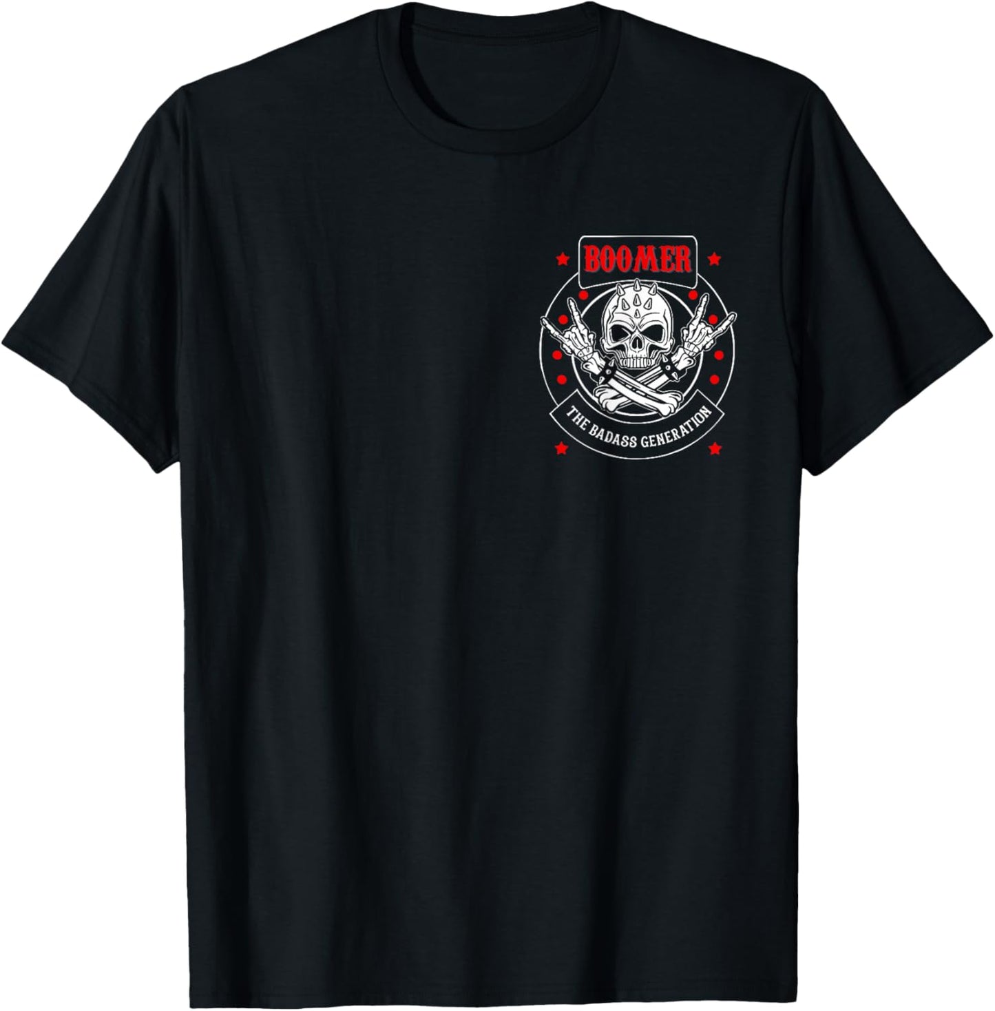 Two Side T-Shirt - T-Shirt | Black