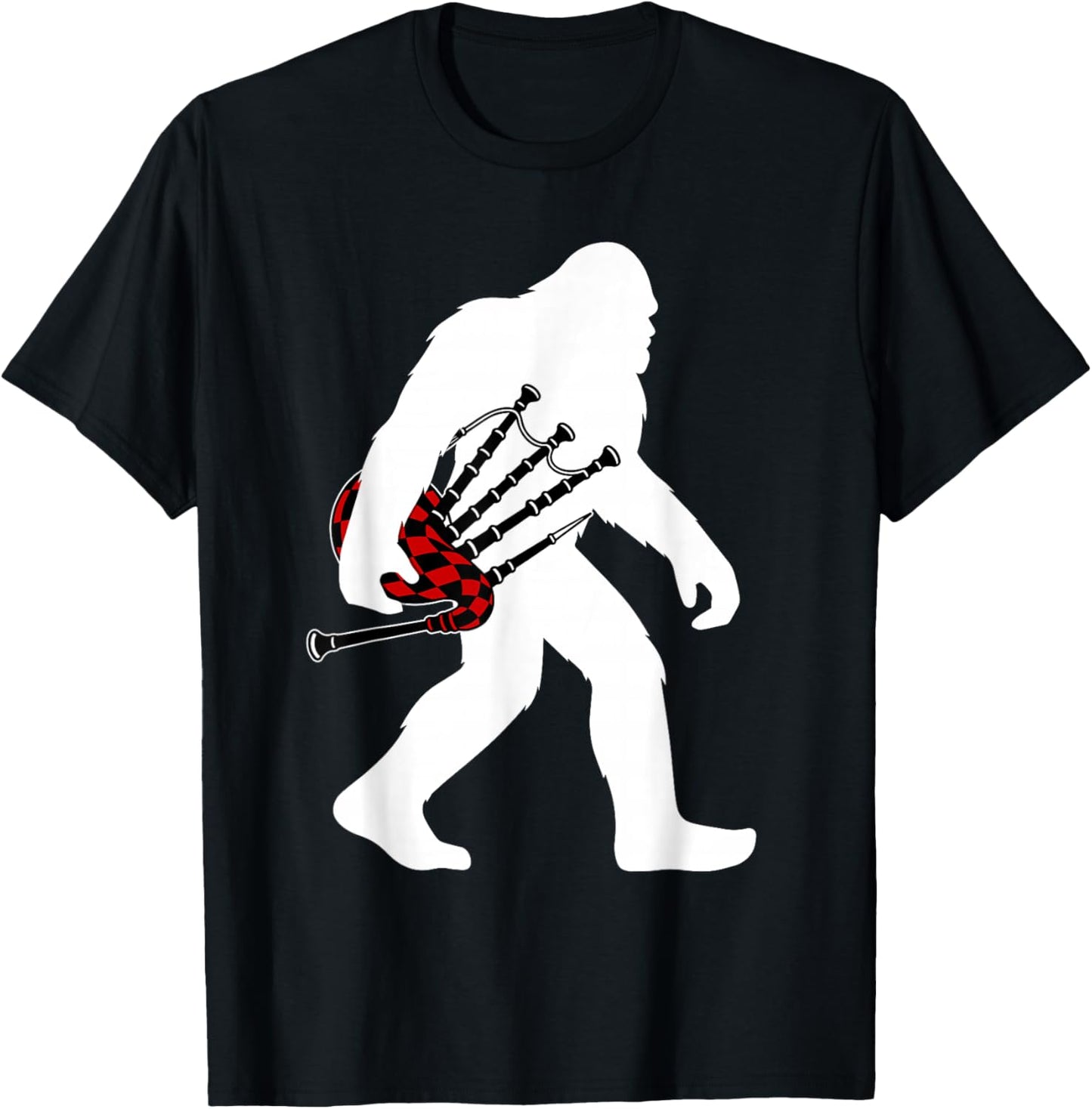 Cool Bagpipe Art Women Music Bagpipe Player Bagpiper T-Shirt - T-Shirt | Black