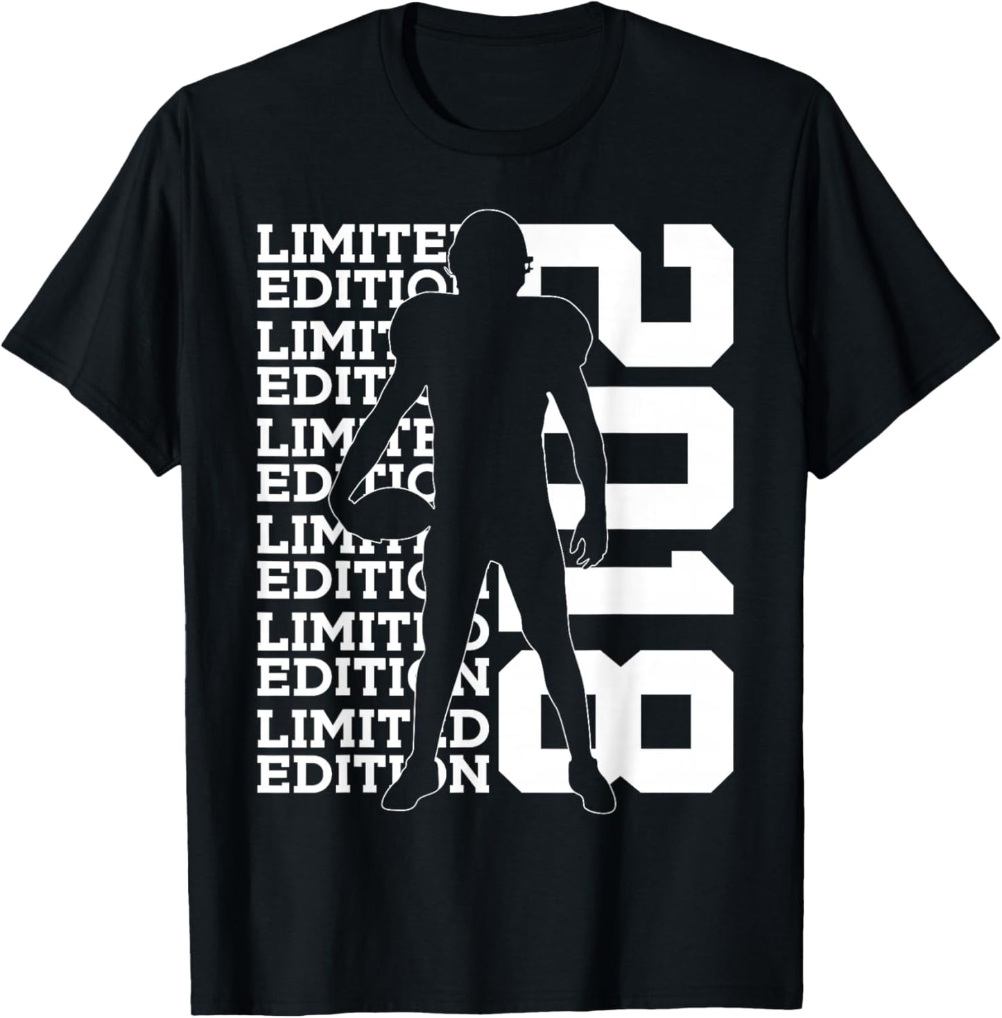 Limited Edition 2018 Football 8TH Birthday T-Shirt - T-Shirt | Black
