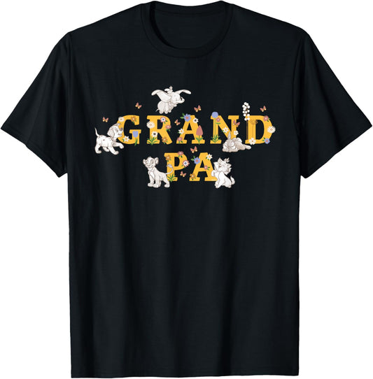 Disney Spring Sketches Grandpa Family Trip Vacation Matching T-Shirt - T-Shirt | Black