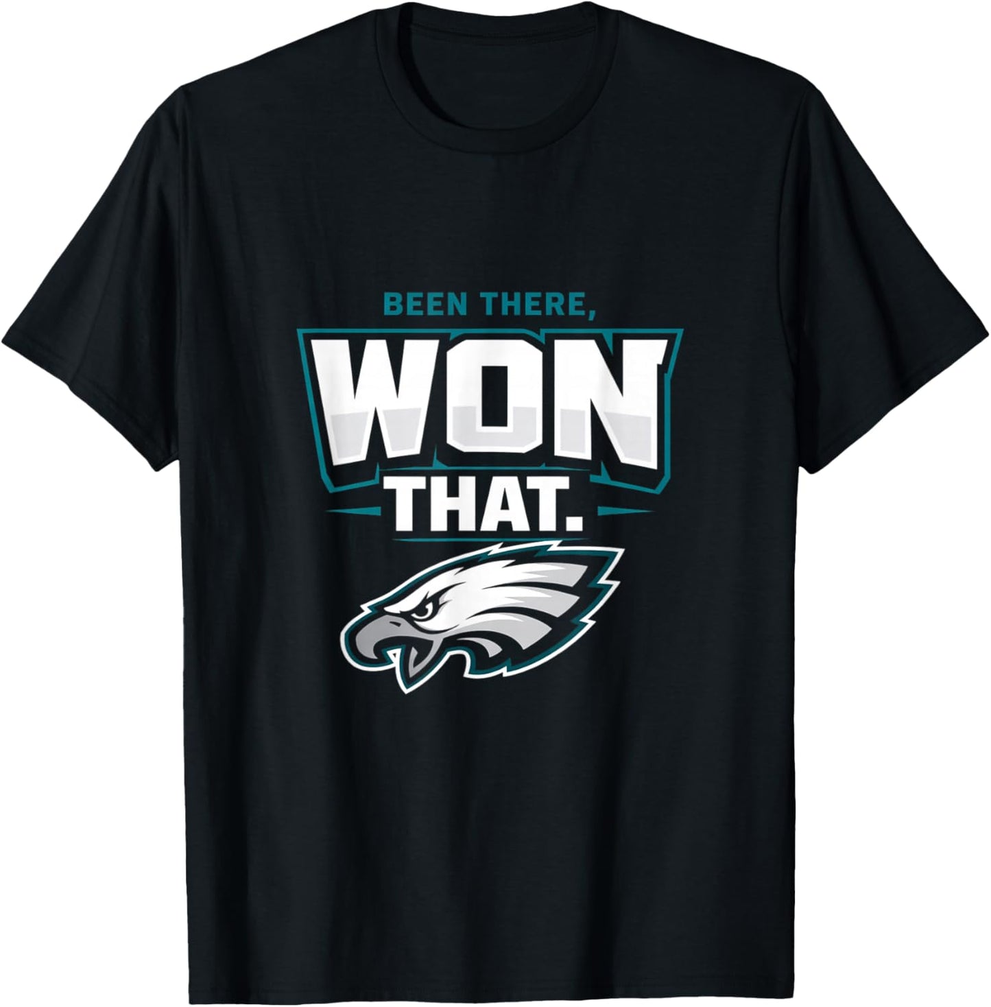 Been There Won That Bold Victory Fan Graphic T-Shirt - T-Shirt | Black