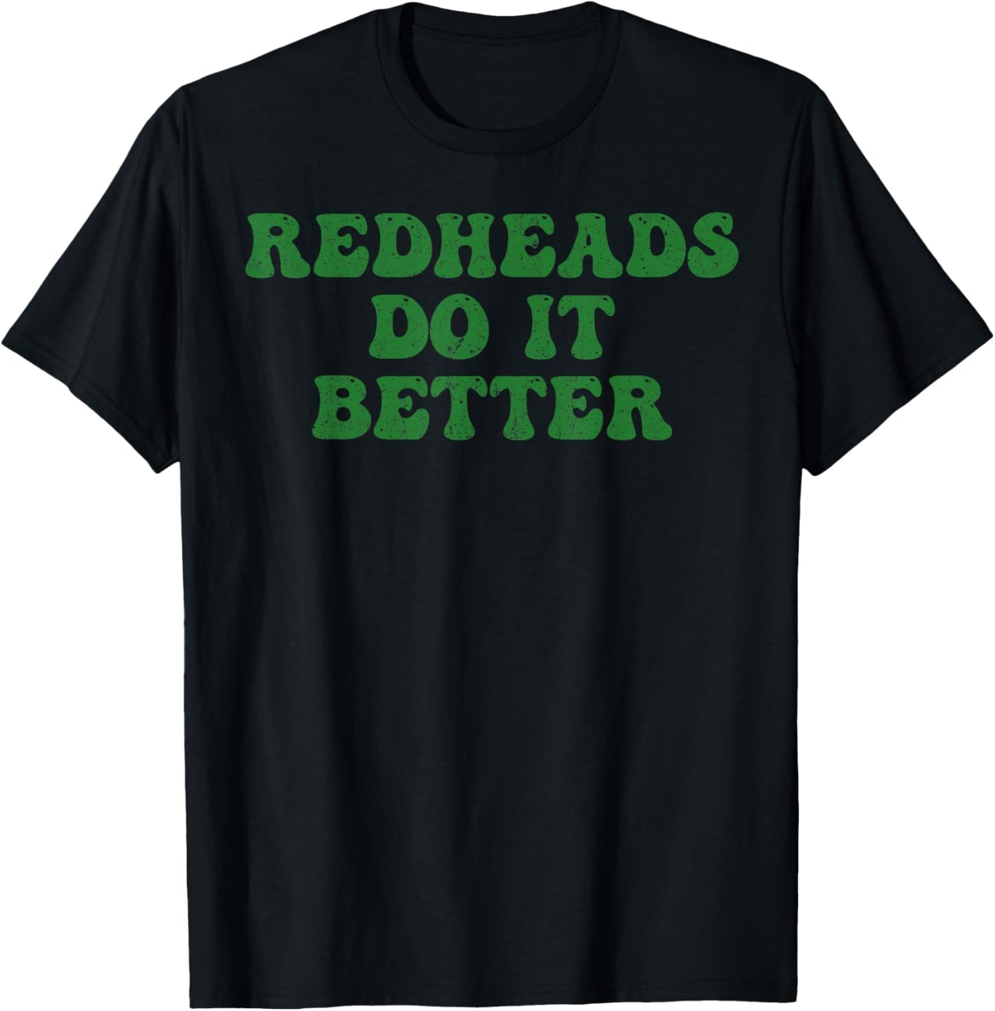Redheads Do It Better St Patrick's Day Dibs on The Redheads T-Shirt - T-Shirt | Black