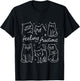 Feeling Fractious Veterinary Medicine Vet Med Cute Cat Lover T-Shirt - T-Shirt | Black