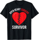 Open Heart Surgery Survivor - Heart Recovery Warriors T-Shirt - T-Shirt | Black