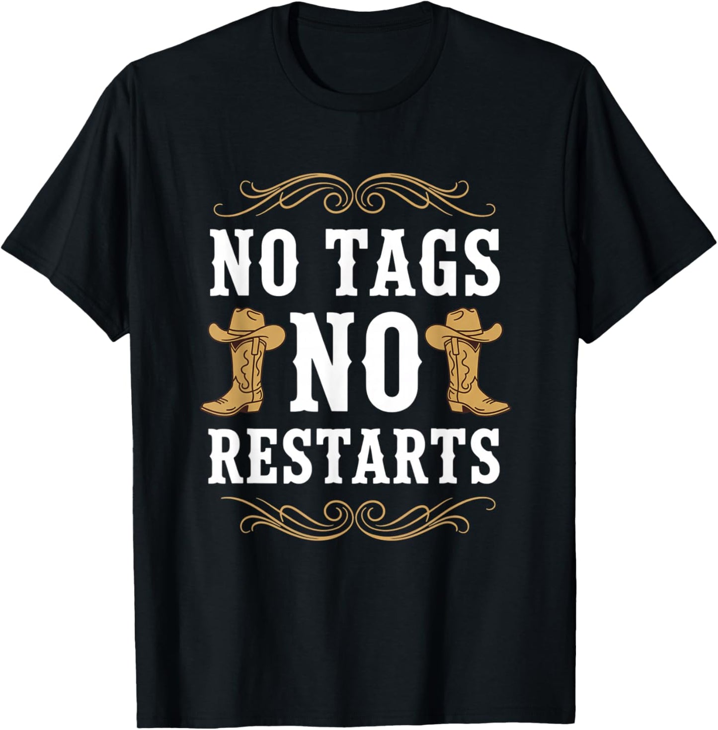 Teacher Line Dancing No Tags No Restarts T-Shirt - T-Shirt | Black