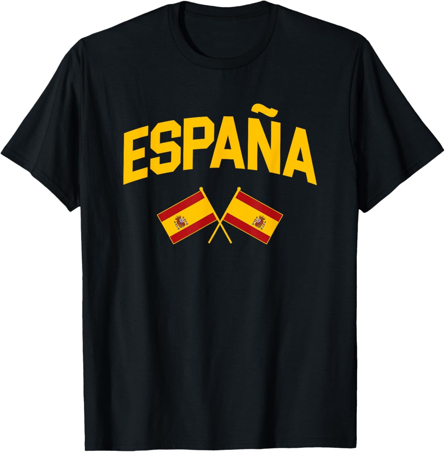 España - Flag of Spain - Classic T-Shirt - T-Shirt | Black