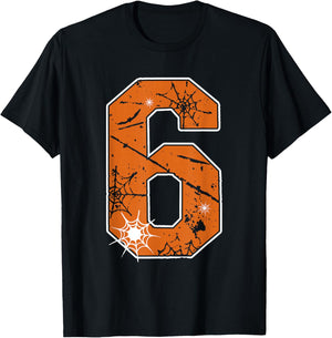 Funny 67 Six Seven Meme Couple Matching Halloween Costume T-Shirt - T-Shirt | Black