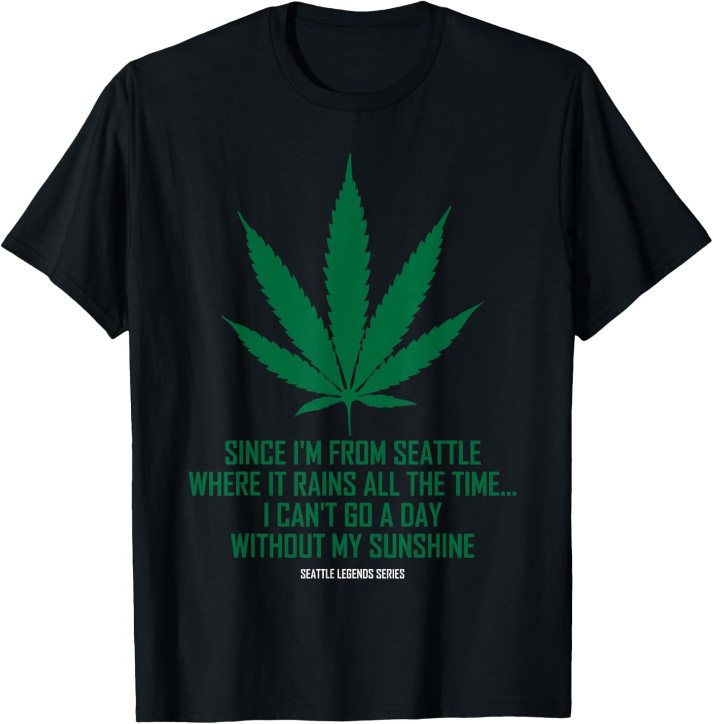 Seattle Sunshine T-Shirt - T-Shirt | Black