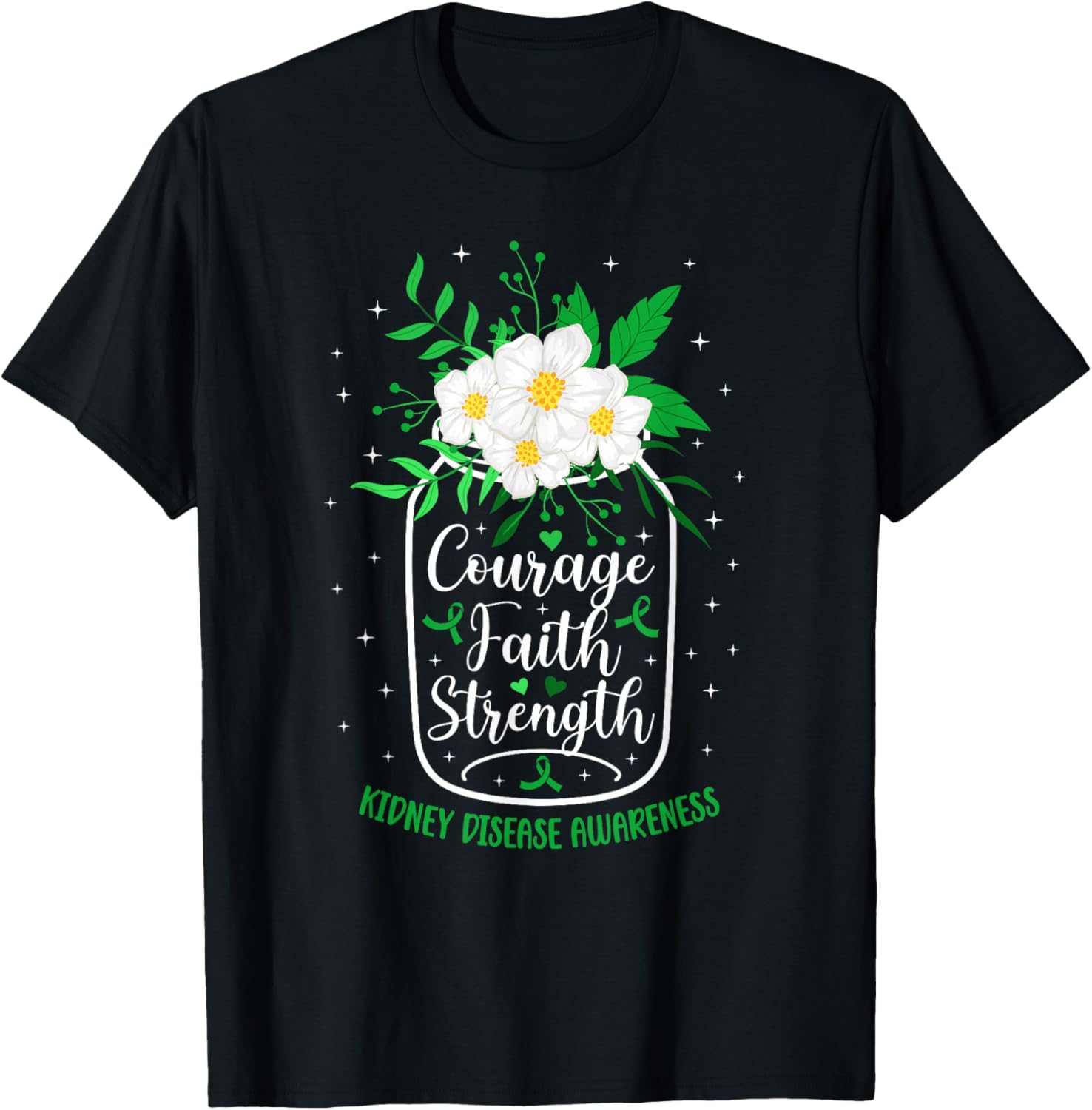Kidney Disease Awareness Kidney Disease Survivor T-Shirt - T-Shirt | Black