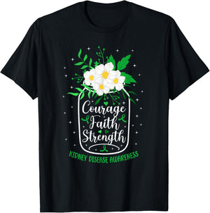 Kidney Disease Awareness Kidney Disease Survivor T-Shirt - T-Shirt | Black
