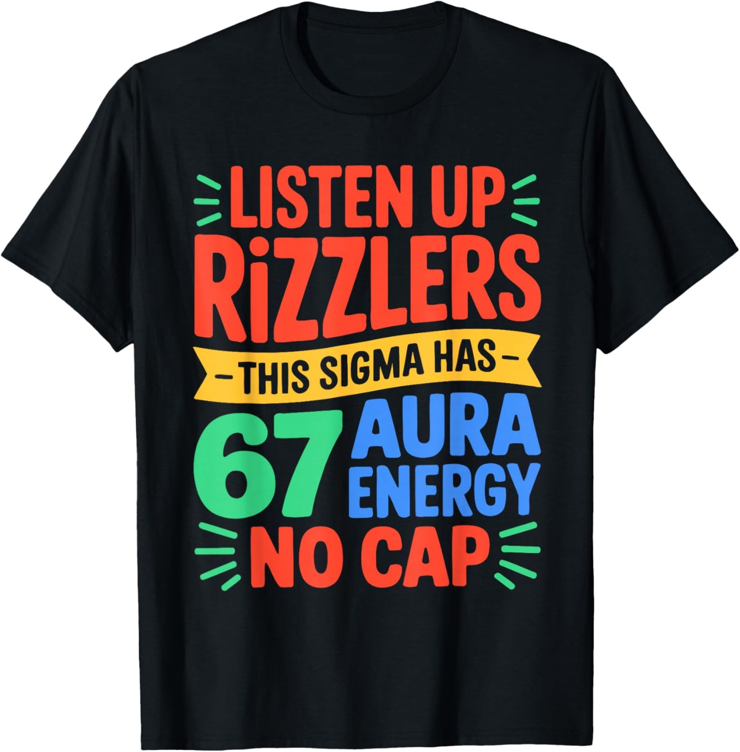 67 Meme Trendy Funny Six Seven Gen Alpha Z Boys Teens Kids T-Shirt - T-Shirt | Black