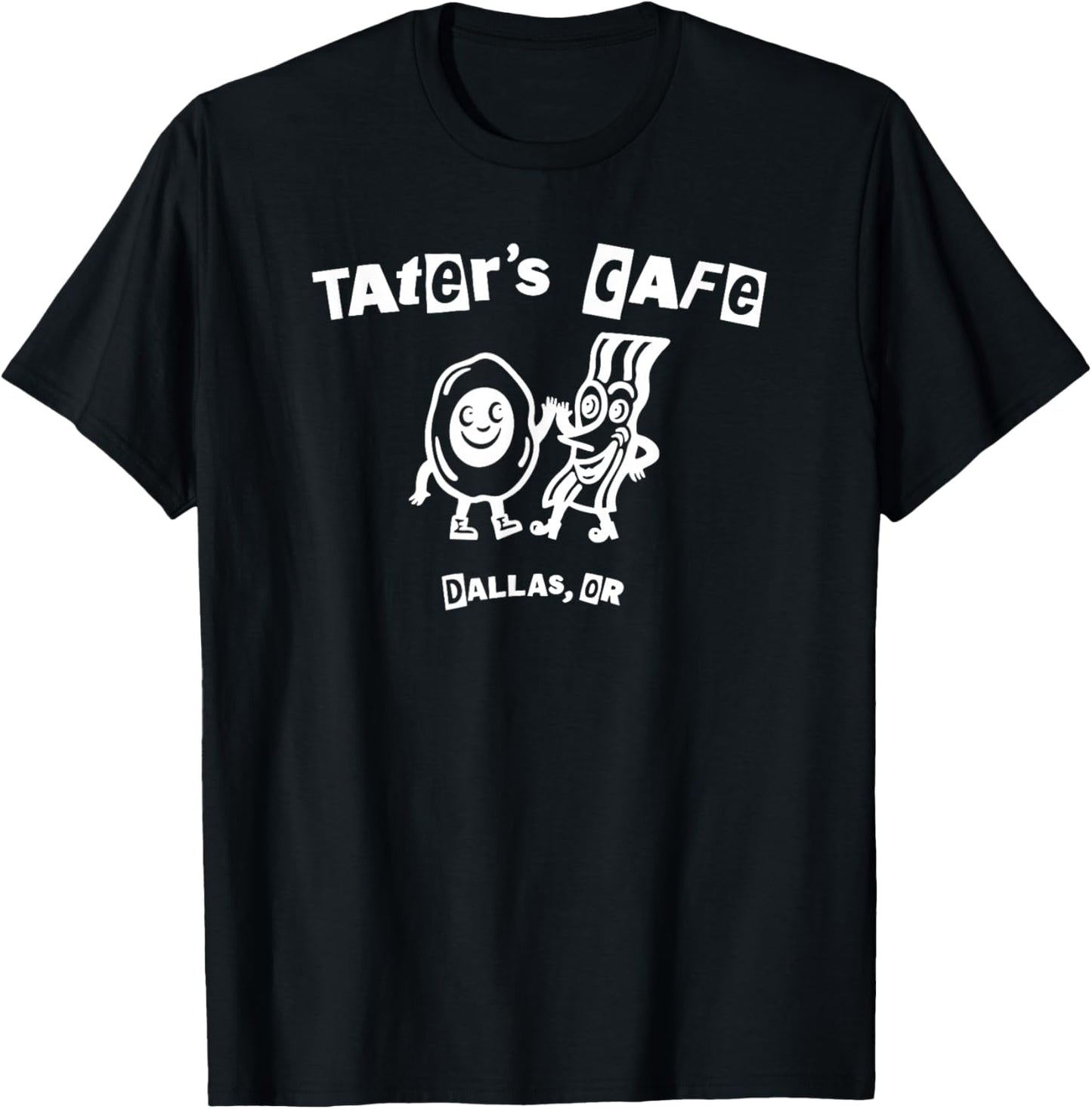 an Amazing, Fun Local Cafe! T-Shirt - T-Shirt | Black