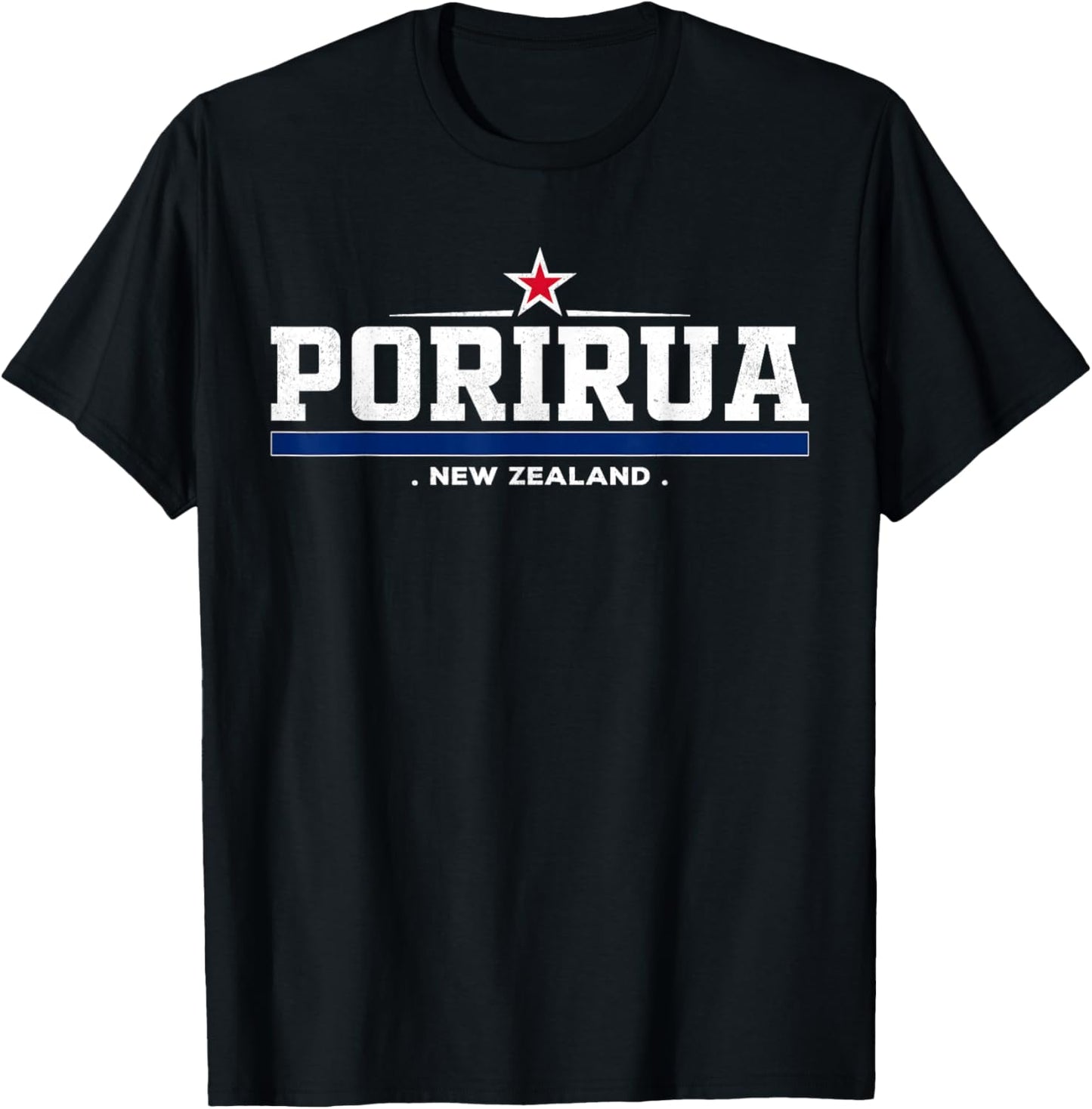 Porirua New Zealand T-Shirt - T-Shirt | Black