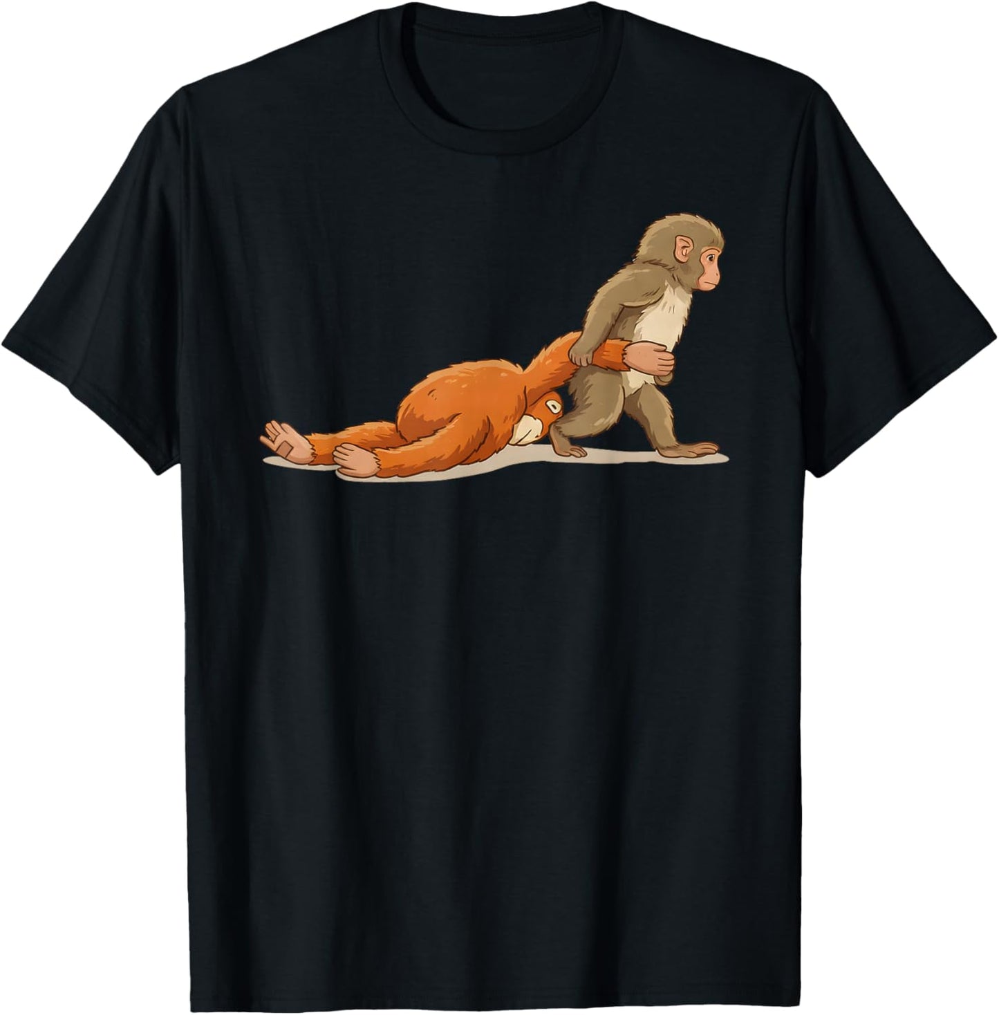 Baby Monkey Punch T-Shirt - T-Shirt | Black