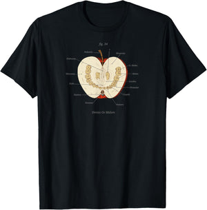 The Magnus Archives Funny Meme Anatomy Class Teeth Apple T-Shirt - T-Shirt | Black