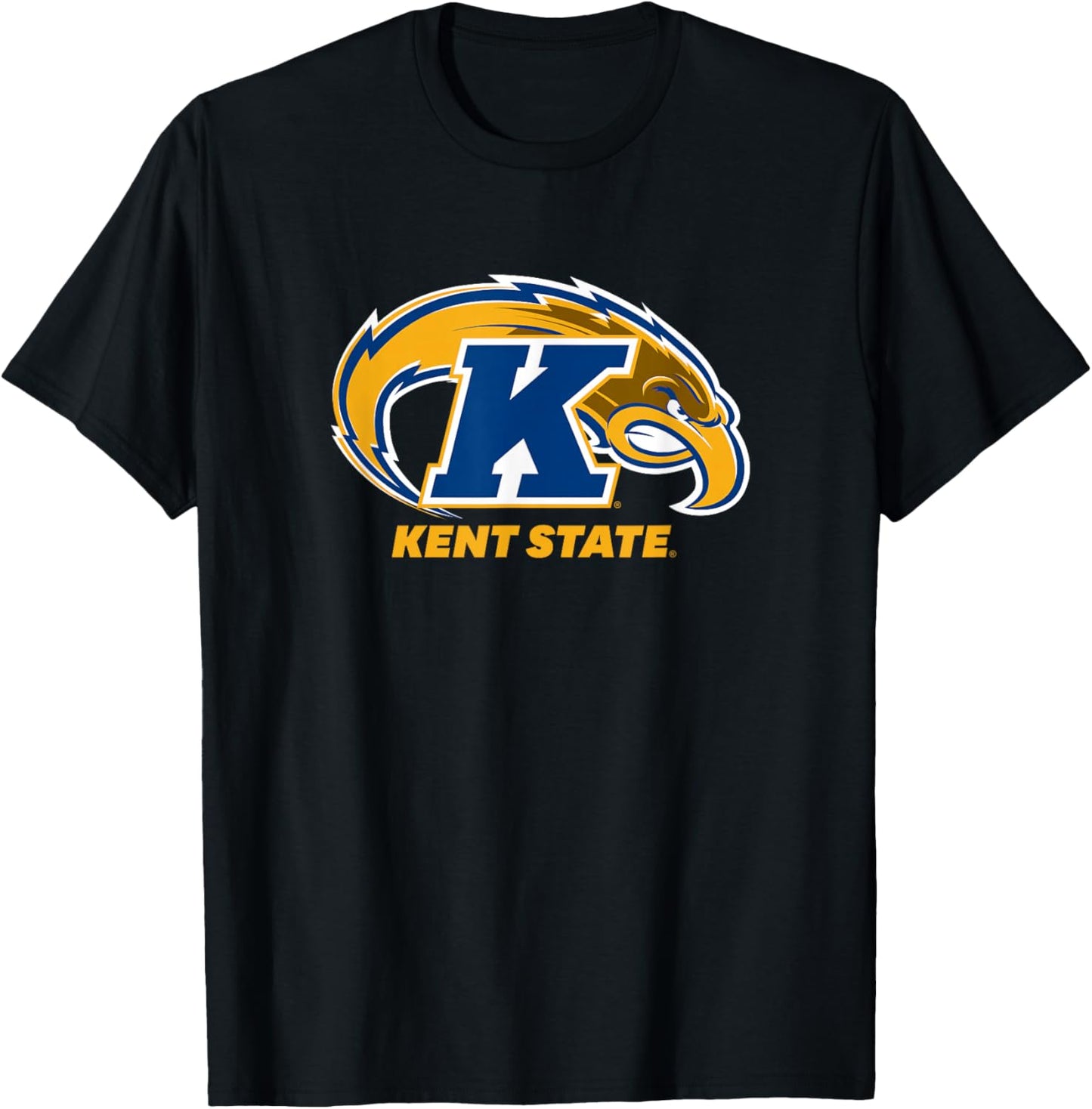 Kent State University Golden Flashes NCAA KS27 T-Shirt - T-Shirt | Black