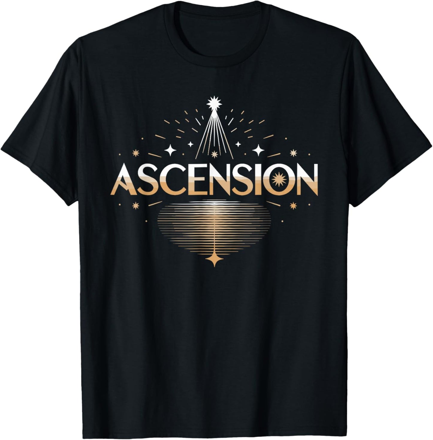 Shirt That Says Ascension Simple County Ascension T-Shirt - T-Shirt | Black
