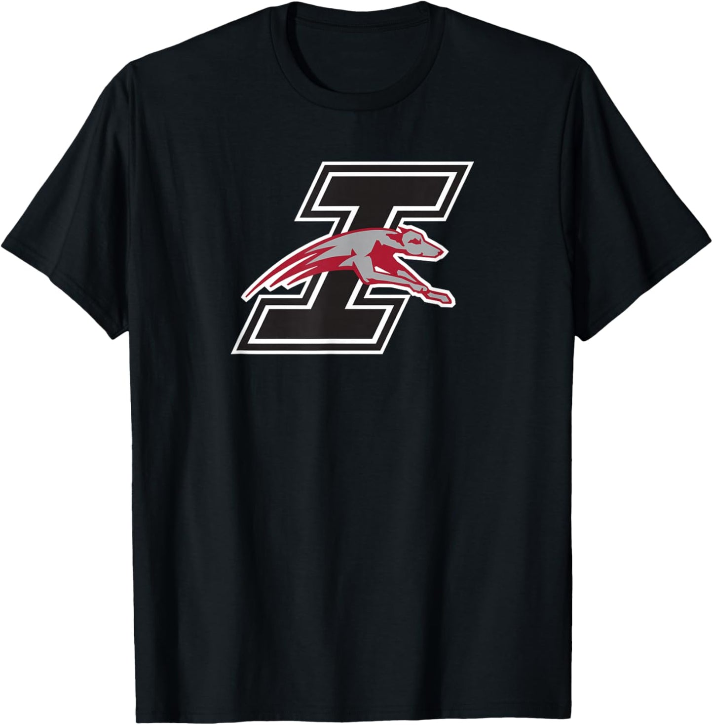 University of Indianapolis UIndy Greyhounds Primary Logo T-Shirt - T-Shirt | Black