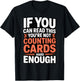 Bridge Player Counting Cards Contract Bridge T-Shirt - T-Shirt | Black