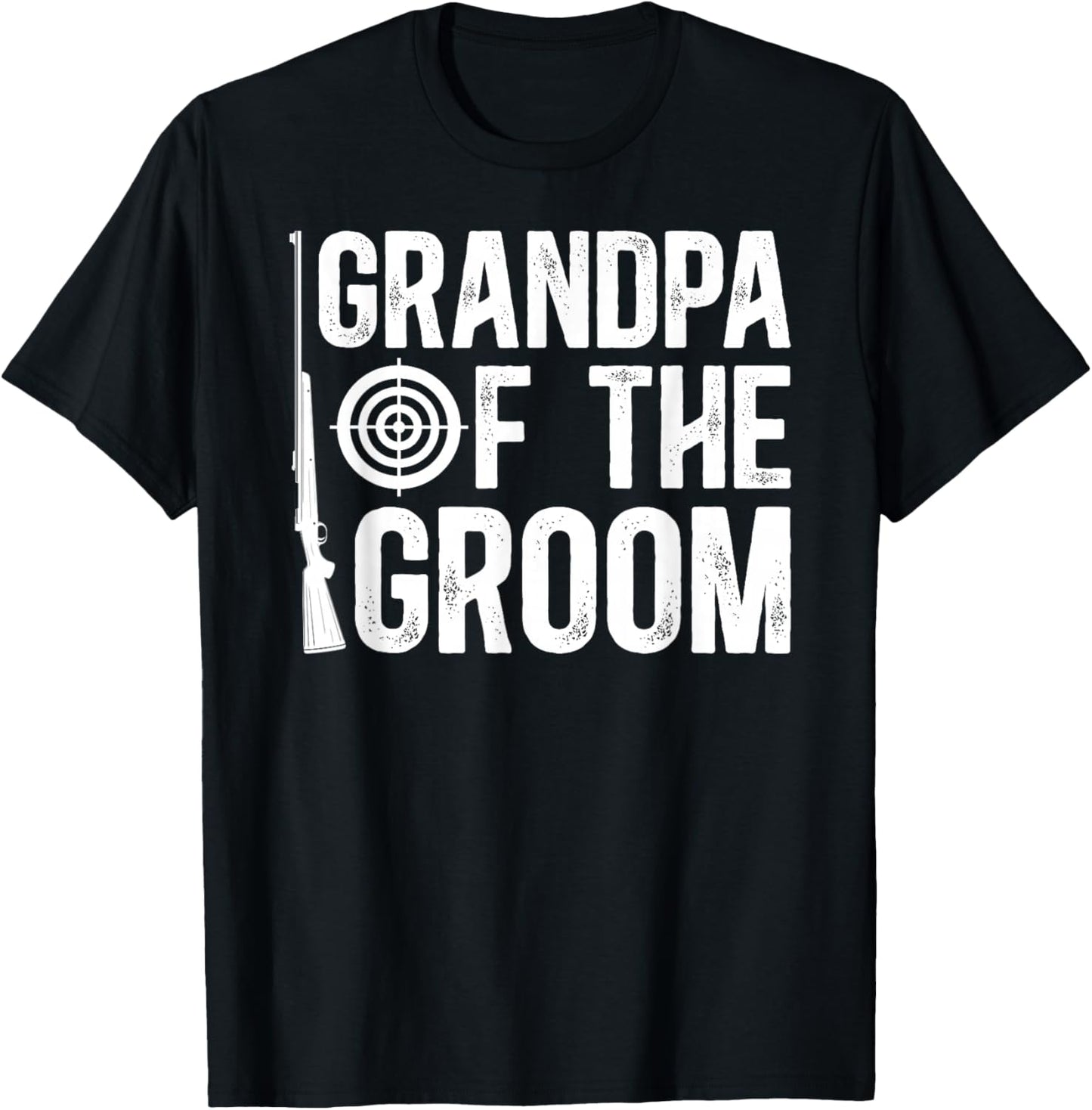 Grandpa of The Groom Grandfather Groom's Grandpa T-Shirt - T-Shirt | Black