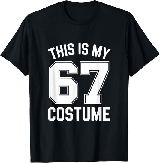 This is My Halloween 67 Costume Halloween T-Shirt - T-Shirt | Black