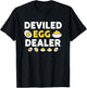 Funny Deviled Egg Dealer Thanksgiving Brand':'Deviled Egg T-Shirt - T-Shirt | Black