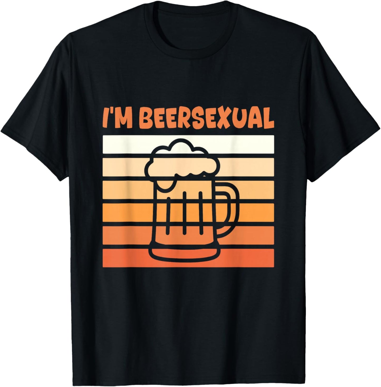 Beer Sexual - Funny Alcohol and Party T-Shirt - T-Shirt | Black