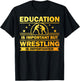 Cool Wrestling Design Women Kids Wrestler Wrestling T-Shirt - T-Shirt | Black
