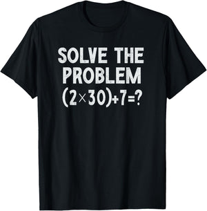 Funny 67 Meme PEMDAS Elementary Math Teacher Brainrot Joke T-Shirt - T-Shirt | Black