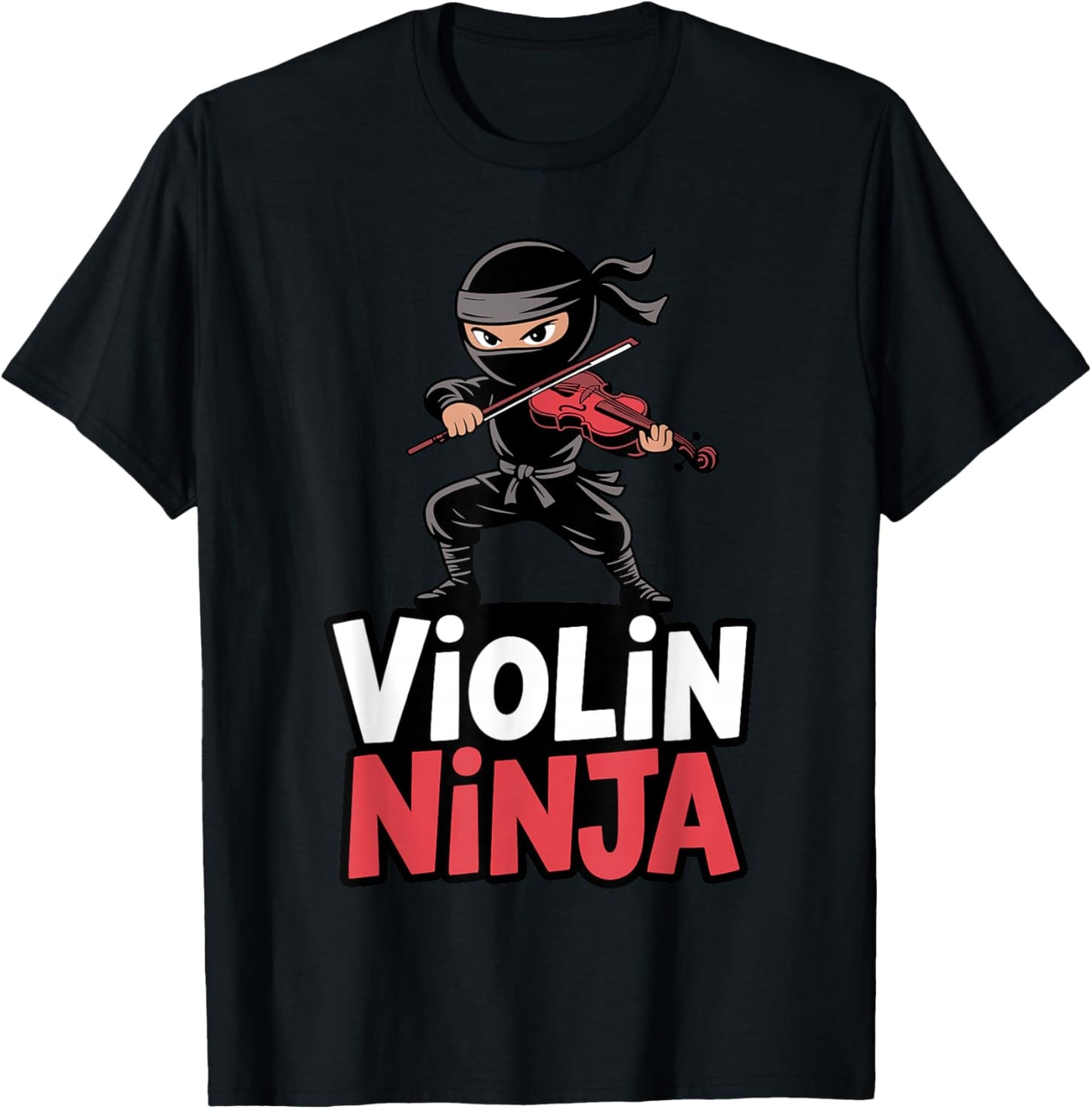 Cool Violin Art Women Violinist Violin Player Violin T-Shirt - T-Shirt | Black