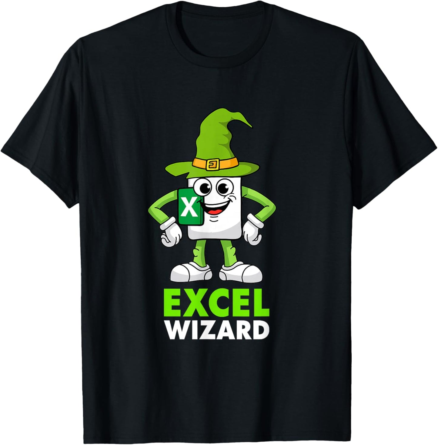 Excel Coworker Birthday Employee Farewell Goodbye Men Women T-Shirt - T-Shirt | Black