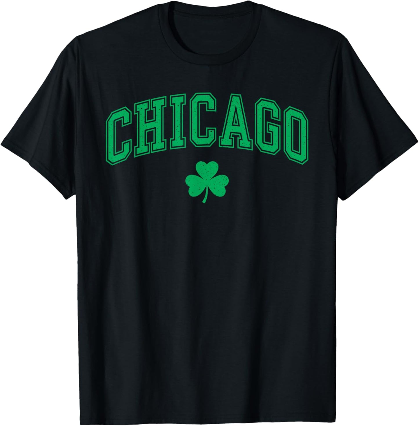 St. Paddy’s Patrick's Day Chicago Shamrock Shenanigans T-Shirt - T-Shirt | Black