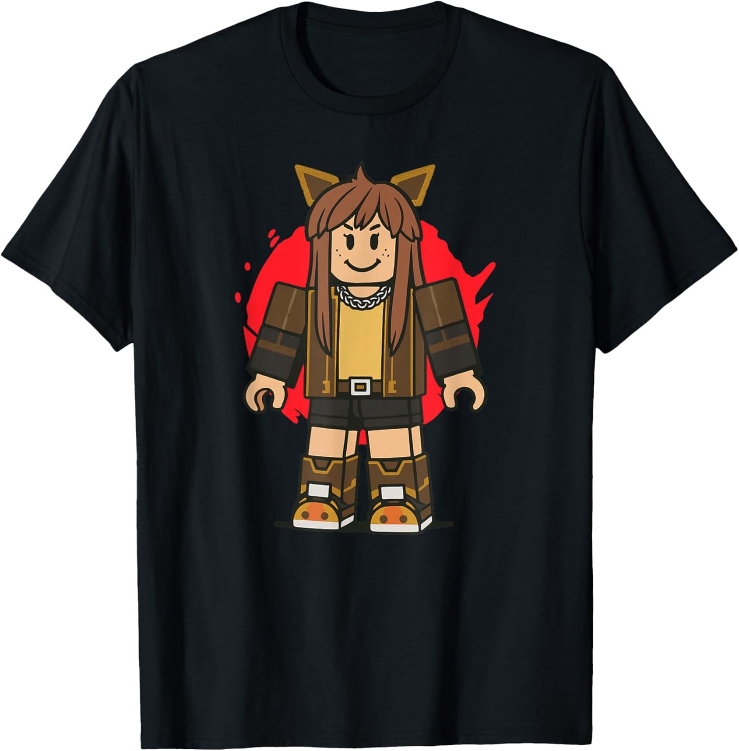 Blox noob Funny Meme Gaming for Gamers T-Shirt - T-Shirt | Black