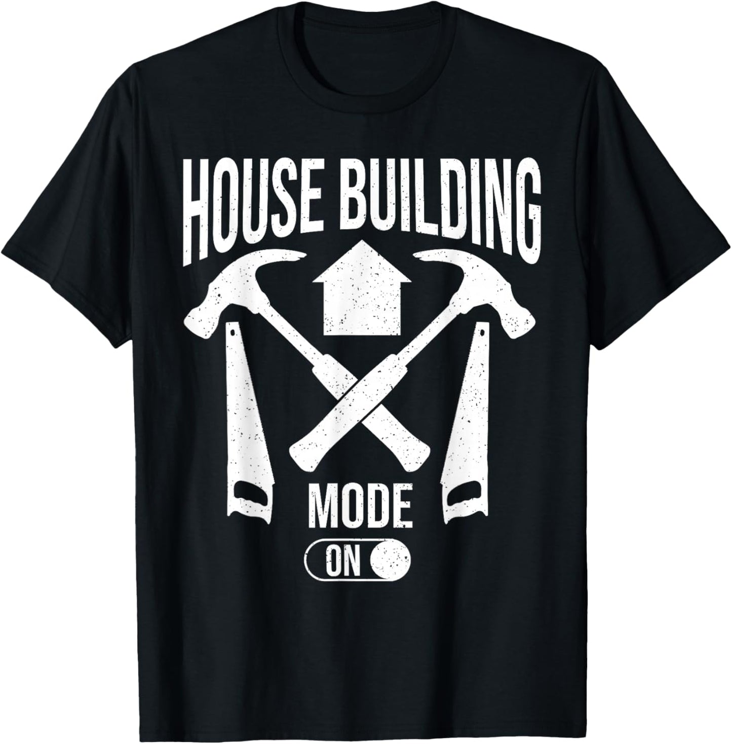 House Builder Carpenter Contractor Construction T-Shirt - T-Shirt | Black