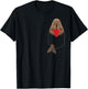 Walrus in Pocket Arctic Animal Lover Valentines T-Shirt - T-Shirt | Black
