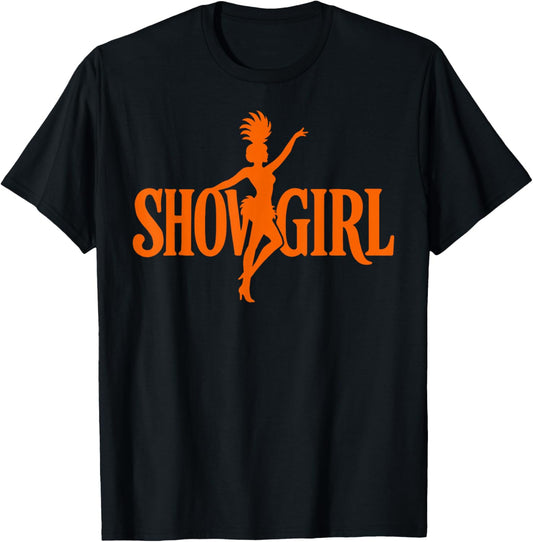 Showgirl Women Boys and Girls Fan Art T-Shirt - T-Shirt | Black