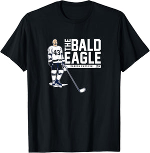 Darren Raddysh - The Bald Eagle - Tampa Bay Hockey T-Shirt - T-Shirt | Black